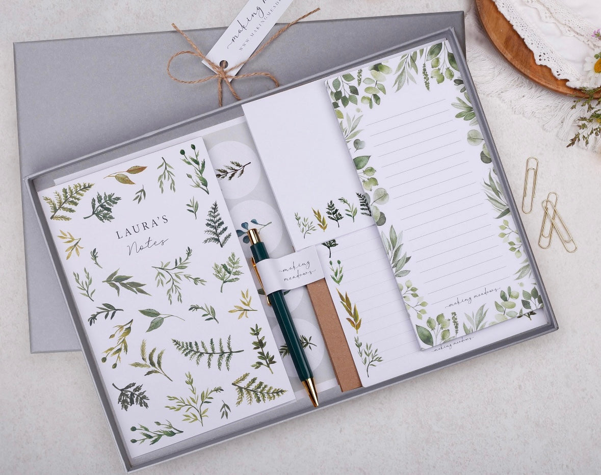 Personalised Stationery Gift