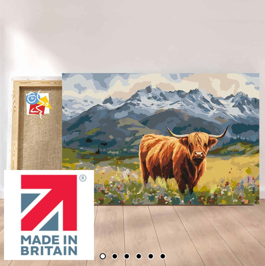 Paint by Numbers Kit | Perfect Gift for Art Lovers |Creative Present