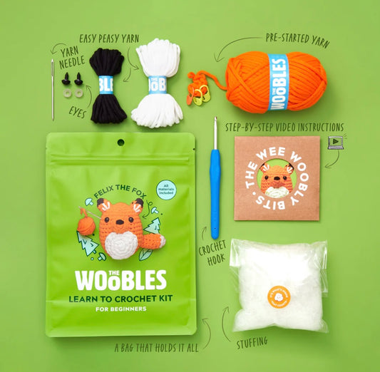 Felix the Fox Crochet Kit – A Thoughtful Craft Gift for Beginners & Creative Minds