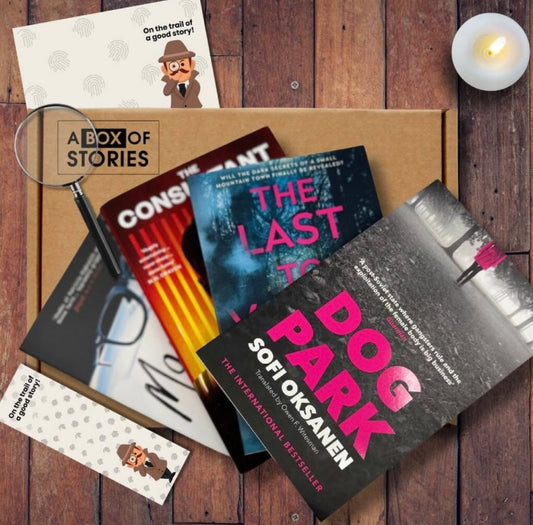 Surprise Four-Book Gift Box – Mystery Book Subscription-Style Hamper for Book Lovers